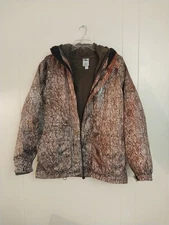 Polar Edge Camouflage Heavy Insulated Medium Hooded Hunting Jacket Insert NWOT