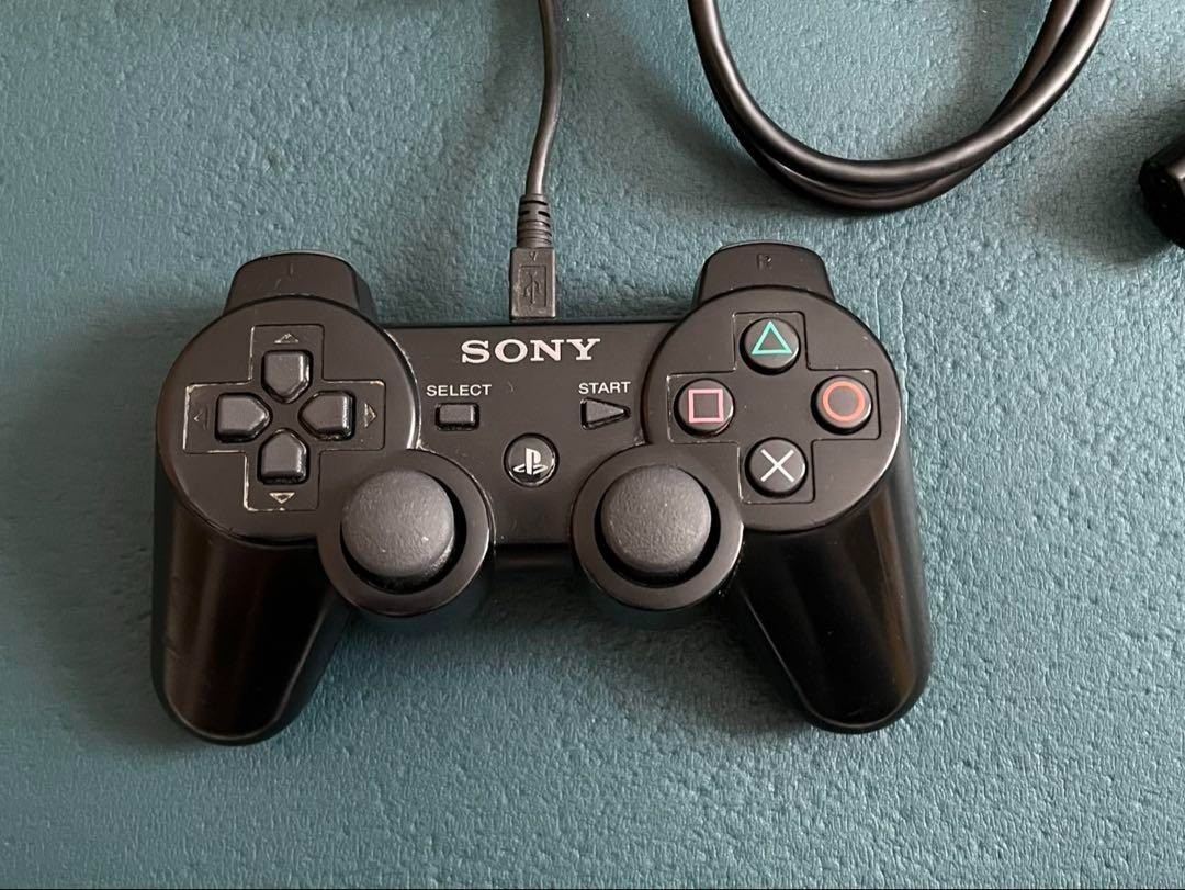 Sony PS3 CECHA00 Console 500GB YLOD Junk Controller Cables