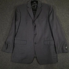 Joseph Abboud Mens Charcoal Gray Wool Blazer Sport Coat Jacket Size 40R