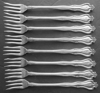 8 Pickle Forks From Beer Garden Of Rubsam & Horrmann Brewery Staten Island NY