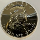 1963 50C (Proof) Franklin Half Dollar. #157