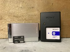 READ Sony Cyber-shot DSC-T90 12.1MP Digital Camera Silver OEM Battery, Charger