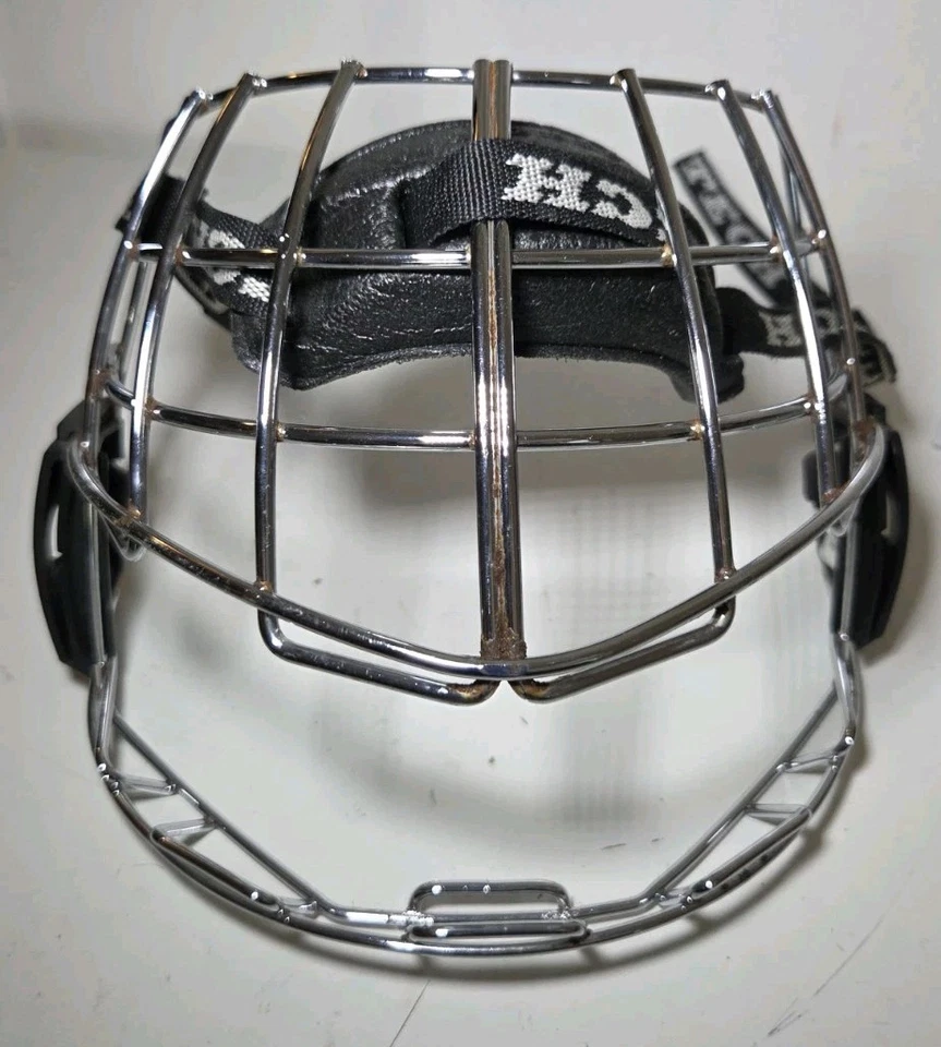 ITECH FX-50 Ice HOCKEY MASK Vintage 2000, No Eye Shields, Made In Canada - Image 4 of 4