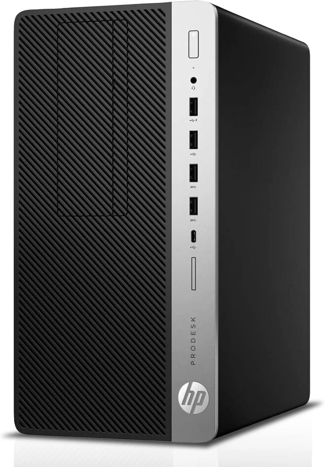 Torre de computadora HP ProDesk - Intel i5 8ª generación 16 GB RAM 256 GB SSD Windows 11 Pro Foto 4 de 4