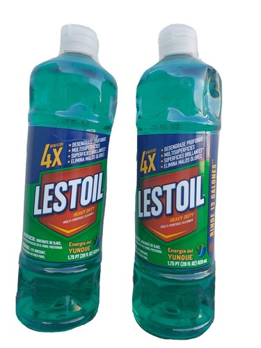 LESTOIL YUNQUE FOREST SCENT HEAVY DUTY MULTI-PURPOSE DEGREASER CLEANER 2pk-28oz - Picture 2 of 4