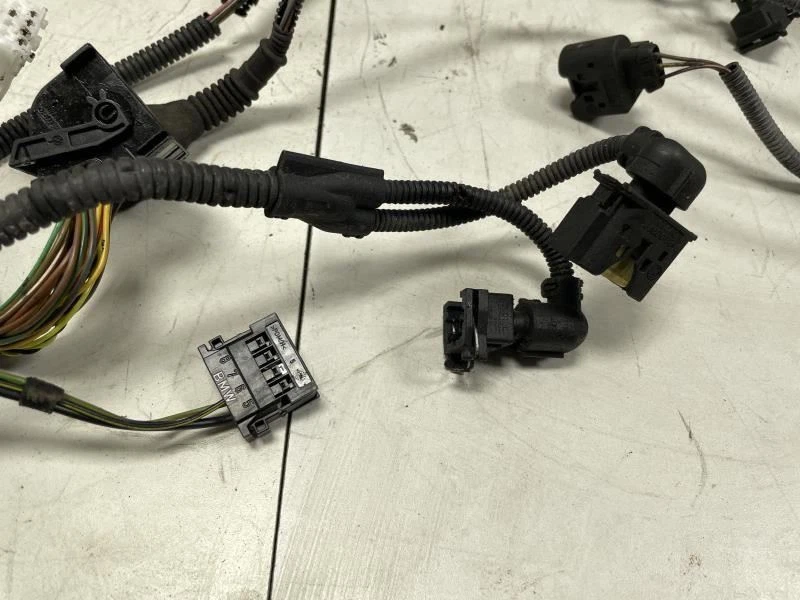 BMW X3 E83 2005 inyector de combustible riel arnés de cables OEM+ Foto 4 de 4