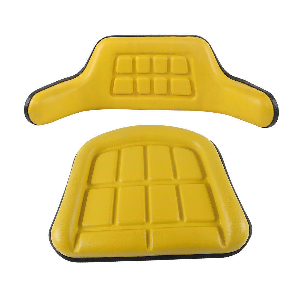 2 Piece For John Deere Yellow Seat Cushion Set 310 310A 310B 401 401B