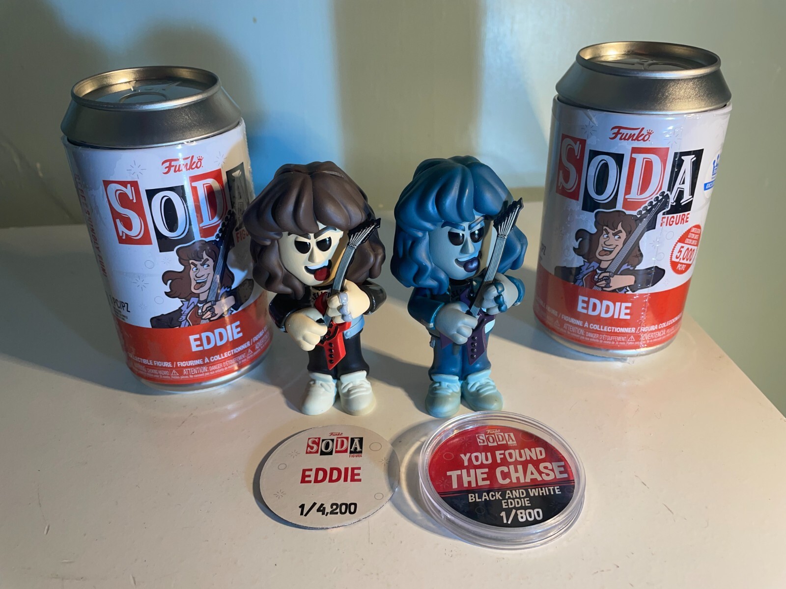 Funko Soda Eddie Stranger Things Common and Chase 1/800 en todo el mundo