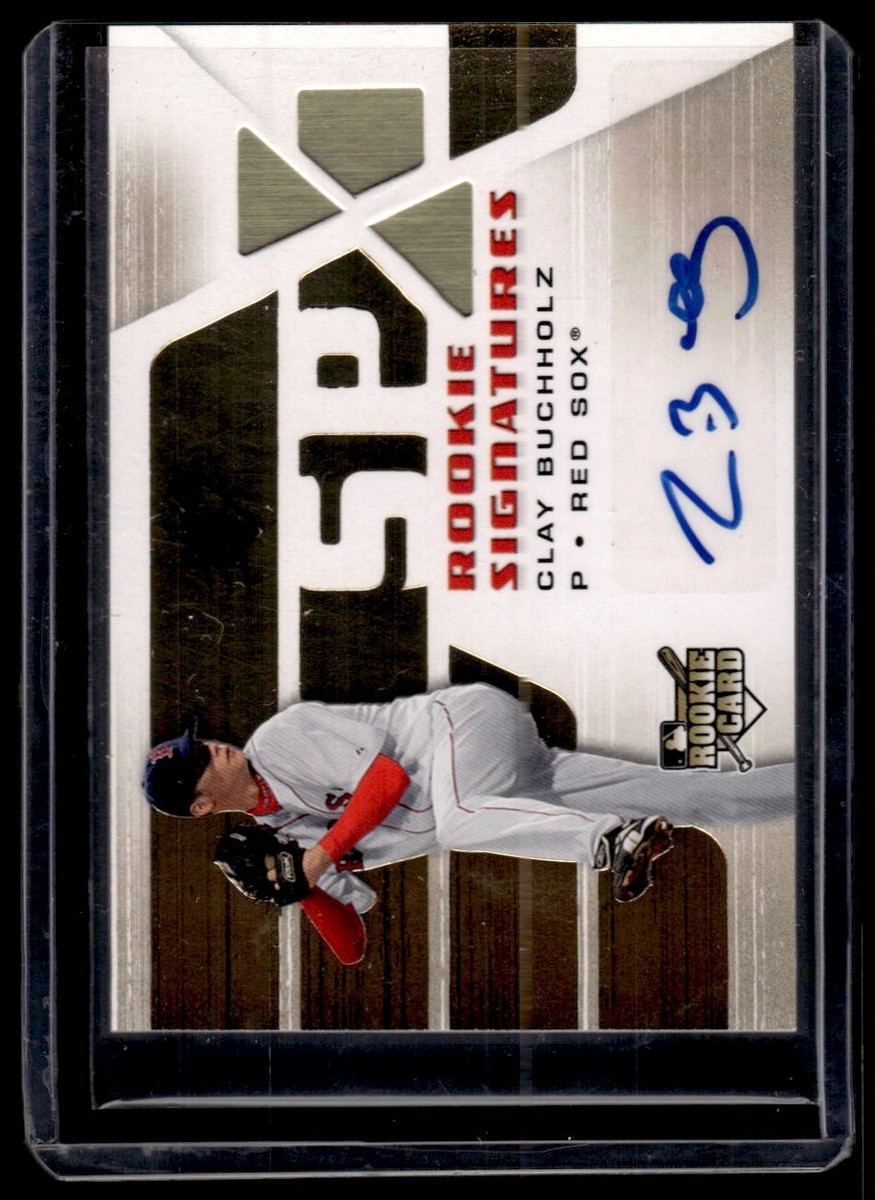 2008 Upper Deck Ultimate Collection Clay Buchholz Rookie Auto Boston Red Sox