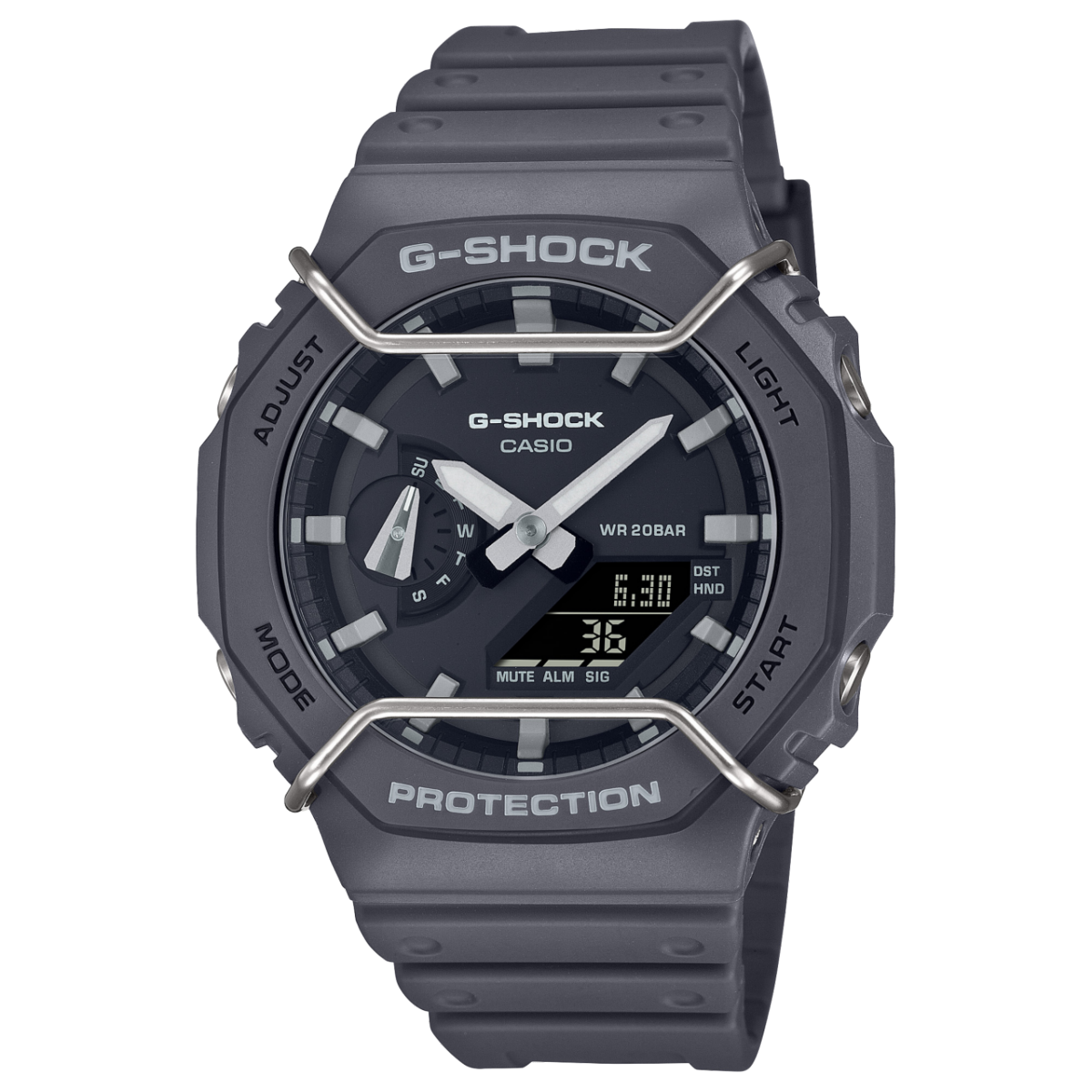 Casio G-Shock GA-2100PTS-8A Black Dial Black with Bumper Casio G-Shock GA-2100PTS-8A Black Dial Black with Bumper