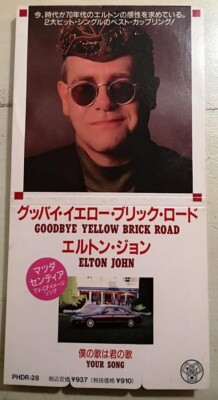 Elton John - Goodbye Yellow Brick Road - 3'' CD Japan