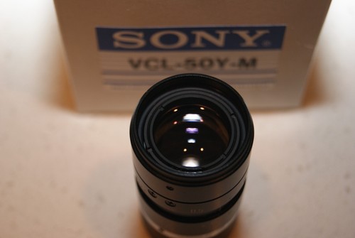 Sony VCL-50Y-M CCD 50mm Lens in Box, 1:2.8 - Excellent condition - Picture 2 of 3