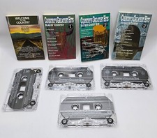 Country's Greatest Hits Welcome  Volume 1-3 Cassette Tape Lot Southern Blazin