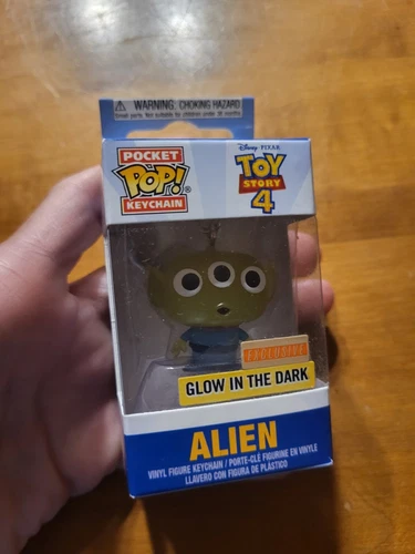 Funko Pop Pocket Keychain Toy Story 4 ALIEN BOXLUNCH EXCLUSIVE GITD READ