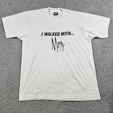 P Buckley Moss Shirt Mens XL White Vintage 90s Single Stitch Artist USA Made