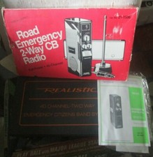 Realistic 21-1506 Road Emergency 2 way CB Radio Full Power 40 Channel Open box