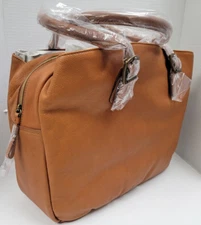 MARK AND GRAHAM BROOKLYN CARRYALL LEATHER BAG TOTE HANDBAG