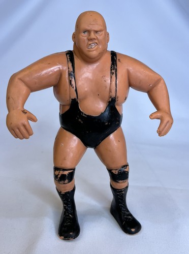 Vintage WWF LJN King Kong Bundy Rubber Wrestler Ac...