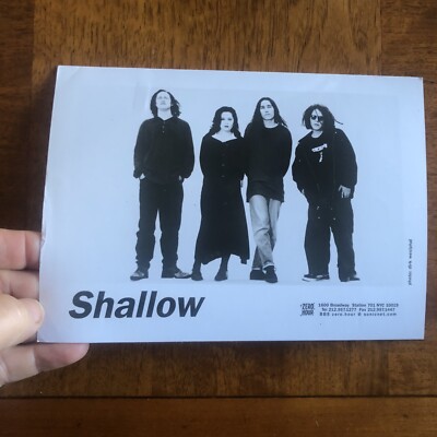 Indie Music Group Shallow Rare 5X7  Press Photo #1 -  Zero Hour