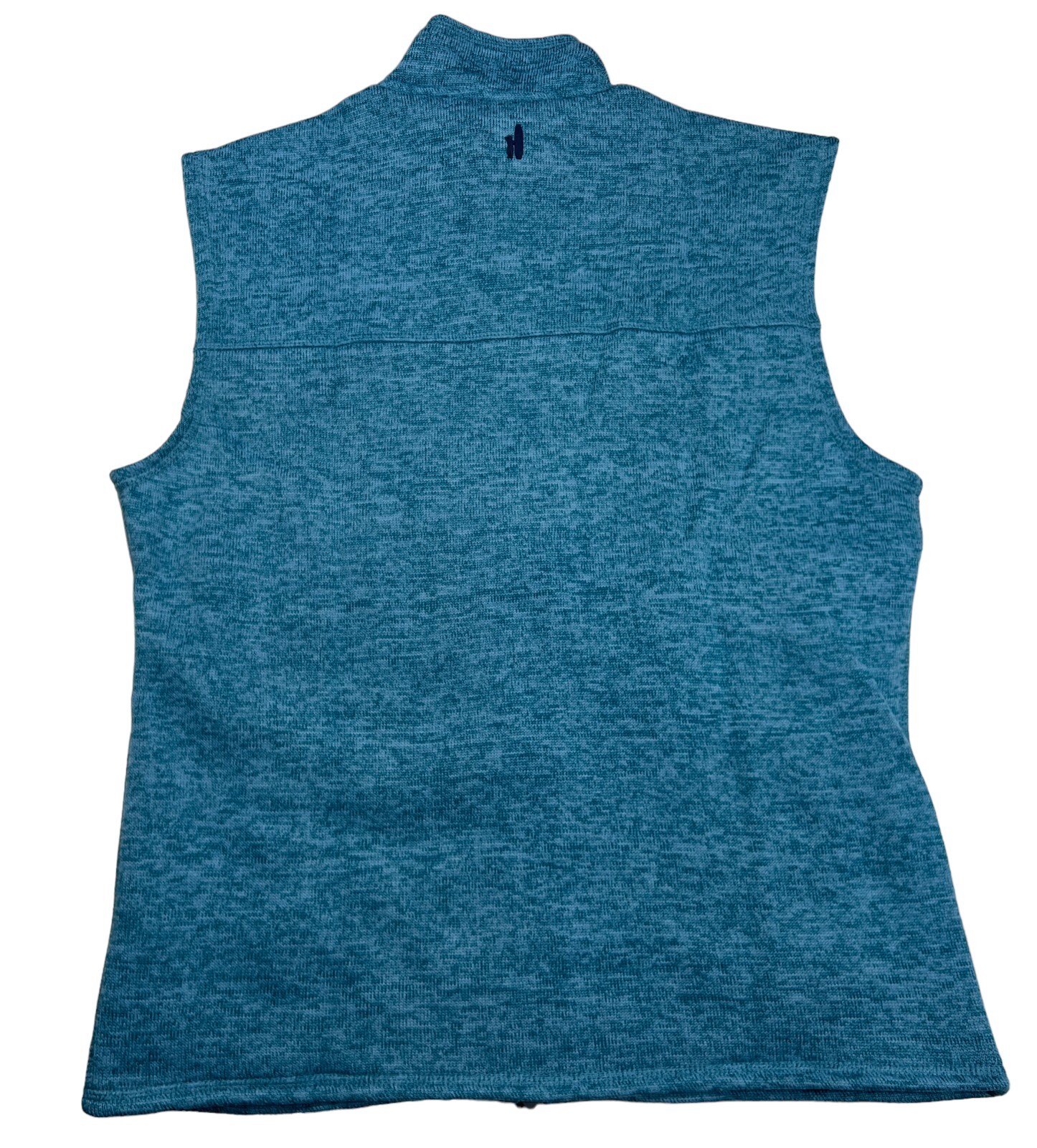 Johnnie-O Vest Men's Medium M Wes Fleece Full Zip Sweater Zip Teal