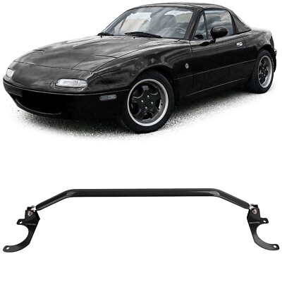 SCHWARZ MOTORRAUM LENKUNG FAHRWERK FAHRWERK FEDERBEINSTANGE FÜR MAZDA MX5 NA & NB