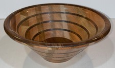 Board Style Segmented Turned Bowl