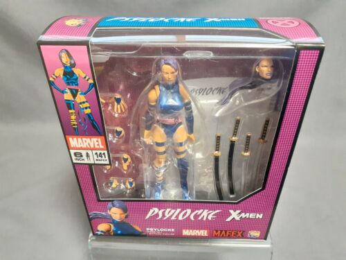 MAFEX No 141 X-MEN Mafex Psylocke Comic Ver. Medicom Toy Japan NEW (C1) - 第 1/15 張圖片