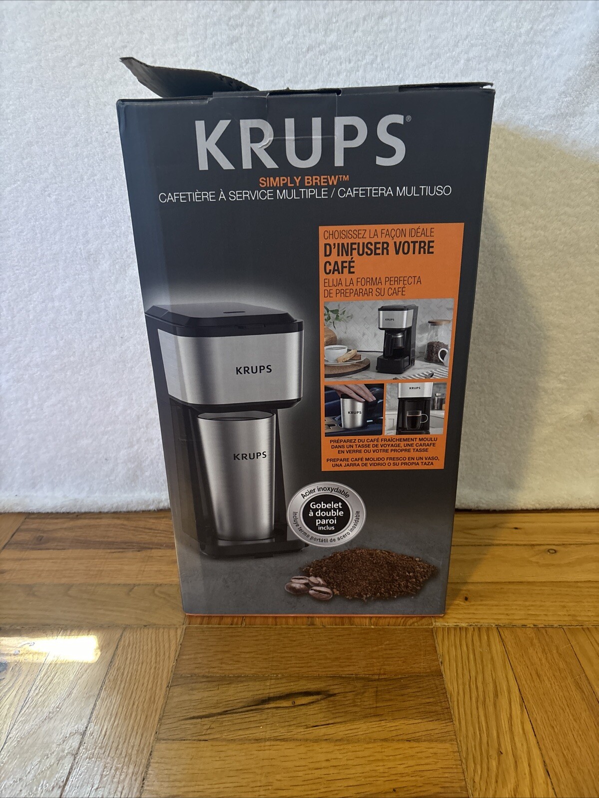 KRUPS Coffee Maker, Simply Brew - Multi-Serve 4-in-1 - NEW IN BOX