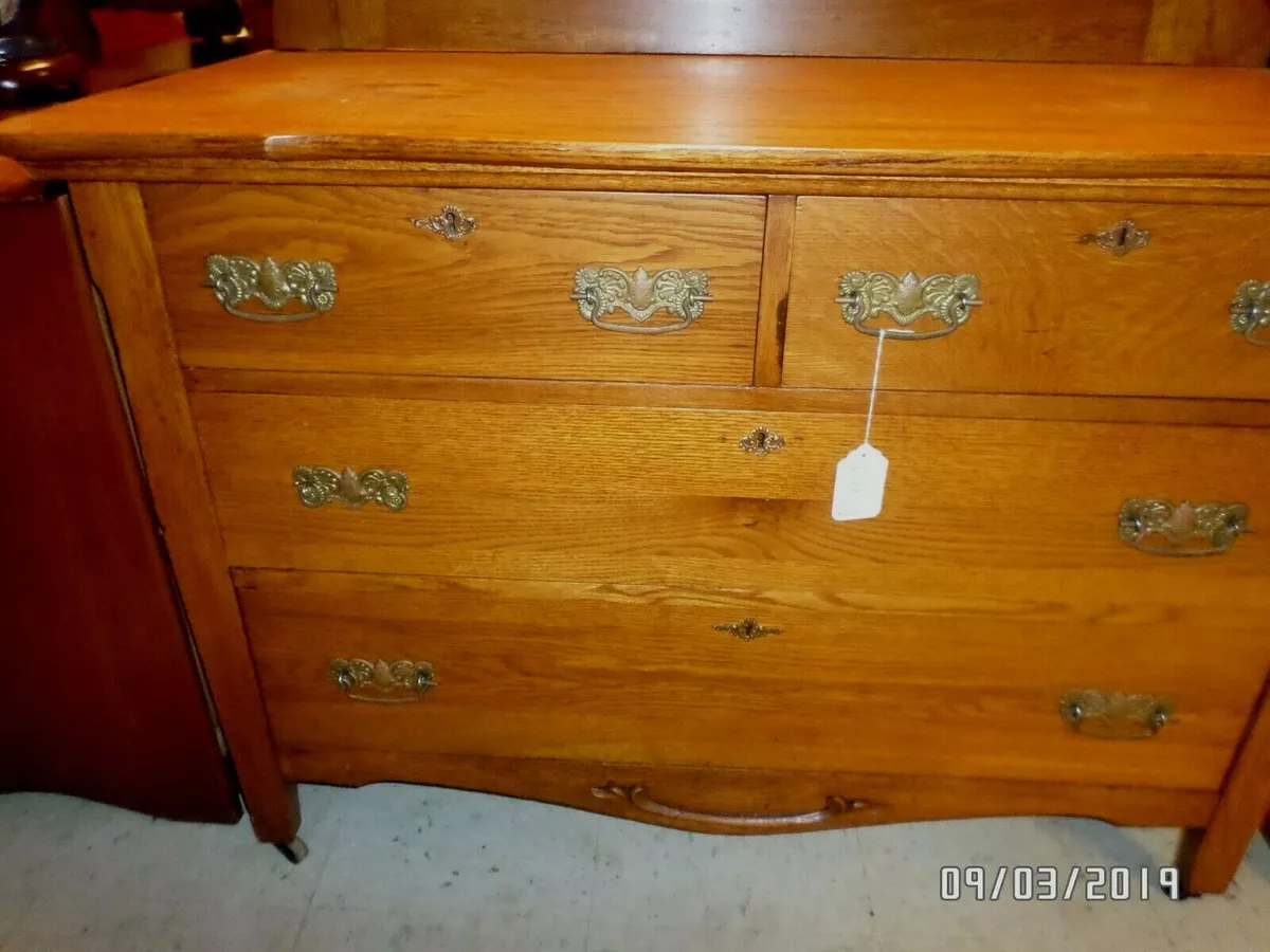 Oak cheap dresser ebay