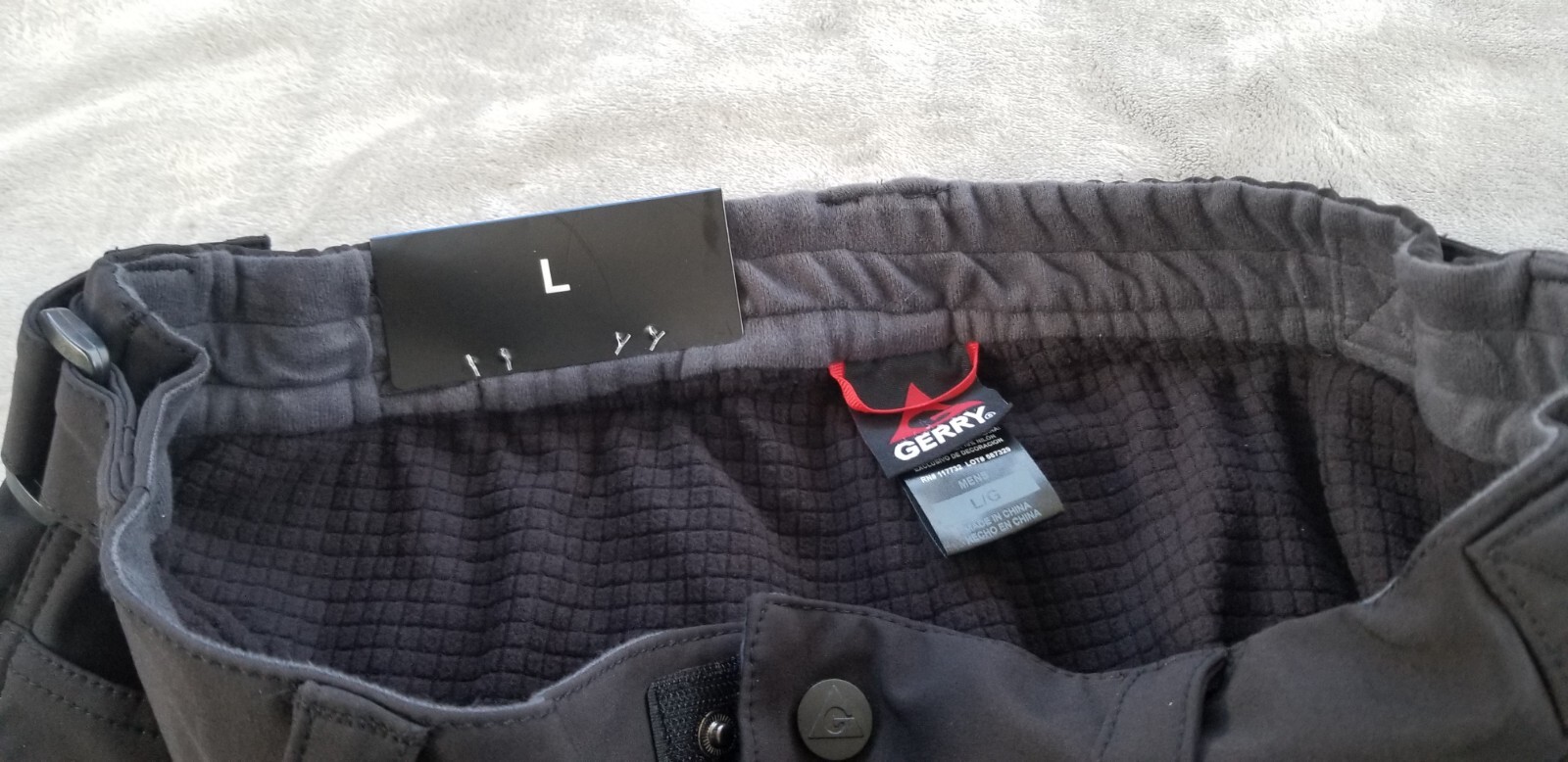 Women's Fleece Lined Thermal Pants - Water Resistant Straight Leg Sweatpants With Zipper Pockets