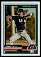 2023 Panini Stars & Stripes #52 Michael Torres Rookie Team USA
