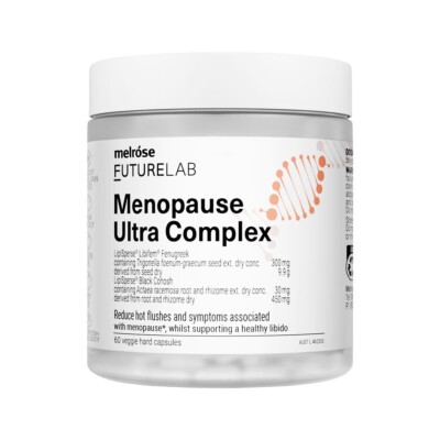 New Melrose FutureLab Menopause Ultra Complex 60 Capsules