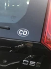 4x CD Car Sticker Corps Diplomatique | Sticker Passenger Car Vehicle | Diplomatic Corps