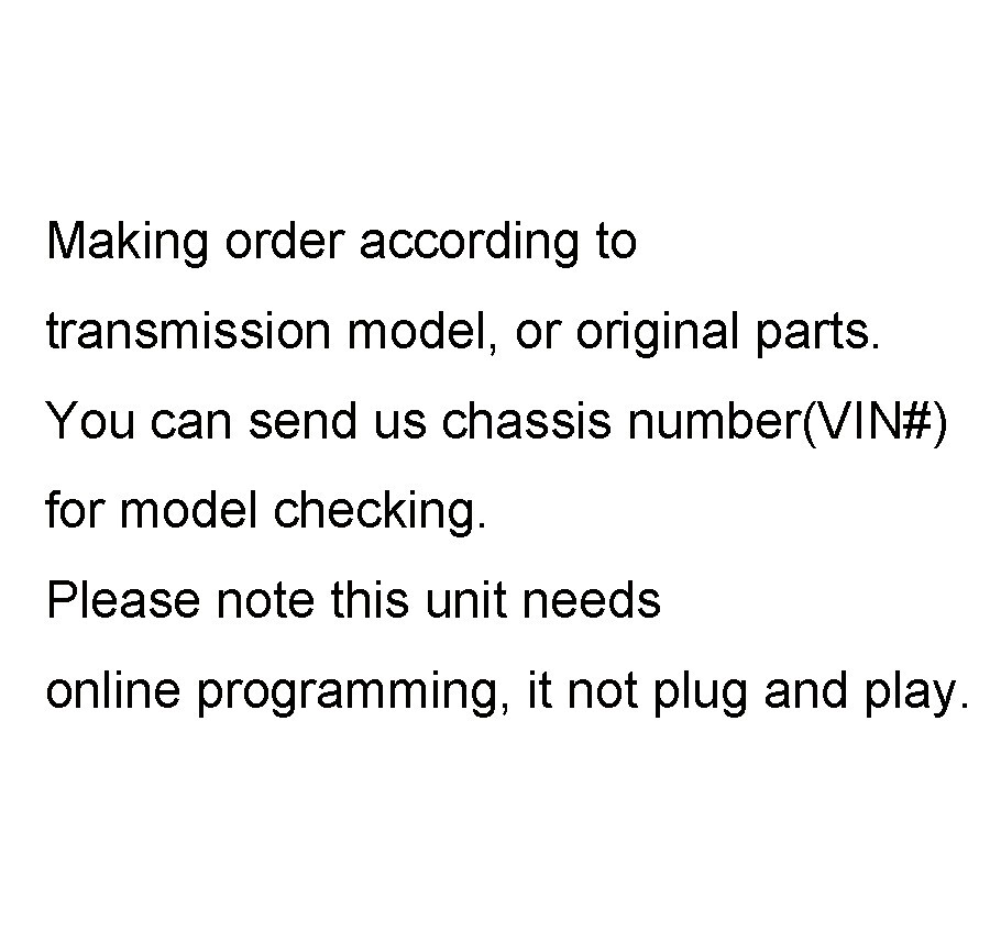 Genuine 725 A7252709011 Transmission Control Unit TCU TCM