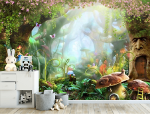 Fairy House Wall Mural Photo Wallpaper GIANT DECOR Paper Poster Free Paste