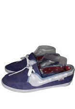 VANS Blue White Fabric Cushion Slip On Boat Shoe ProtoType Women s Size 9 New
