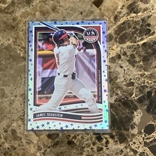 JAMES TRONSTEIN 2024 Panini USA Baseball Blue Stars & Stripes Holo Stars 15U B18