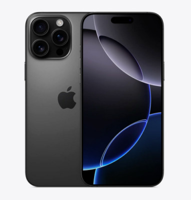 Apple iPhone 16 PRO MAX - 256GB - TiTAN SCHWARZ - NEU - OVP.
