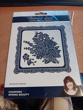 CUTTING DIES FOR SCRAPBOOKING NEW TATTERED LACE 1631 SPRING BEAUTY