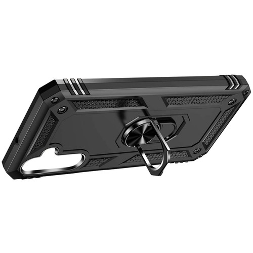 Case for Samsung Galaxy A24, Hybrid Shockproof with Magnetic Ring Stand - Picture 2 of 6
