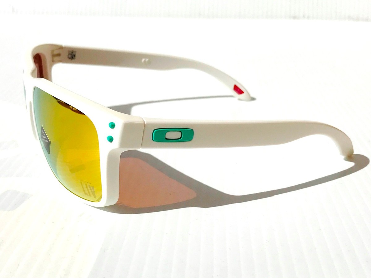 Oakley HOLBROOK Matte White Prizm 24K POLARIZED Superbowl Sunglass