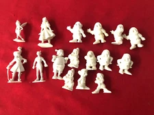 Vintage Marx Disney Television Playhouse Play Set Hard Plastic Figures Rare X16