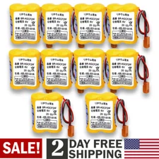 New 10-Pack BR-AGCF2W 6V PLC Battery For FANUC A98L-0031-0011 CNC Machine US.