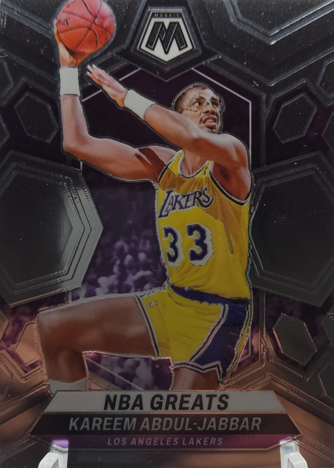 2023 Panini Mosaic #299 Kareem Abdul-Jabbar