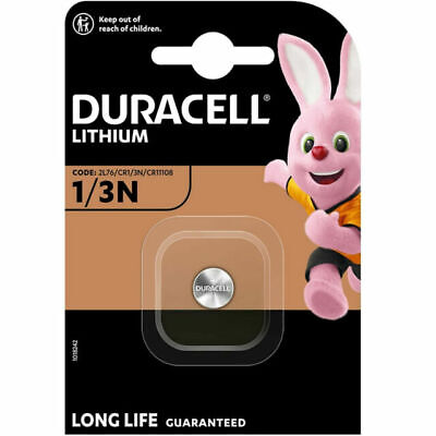 Duracell 1/3N 3V Lithium Batteries DL1/3 N CR13N CR1-3N 2L76 Longest Expiry - Picture 1 of 1