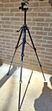SLIK U-112 Universal Quick Release Tripod 58" Camera Video Photography Lighting