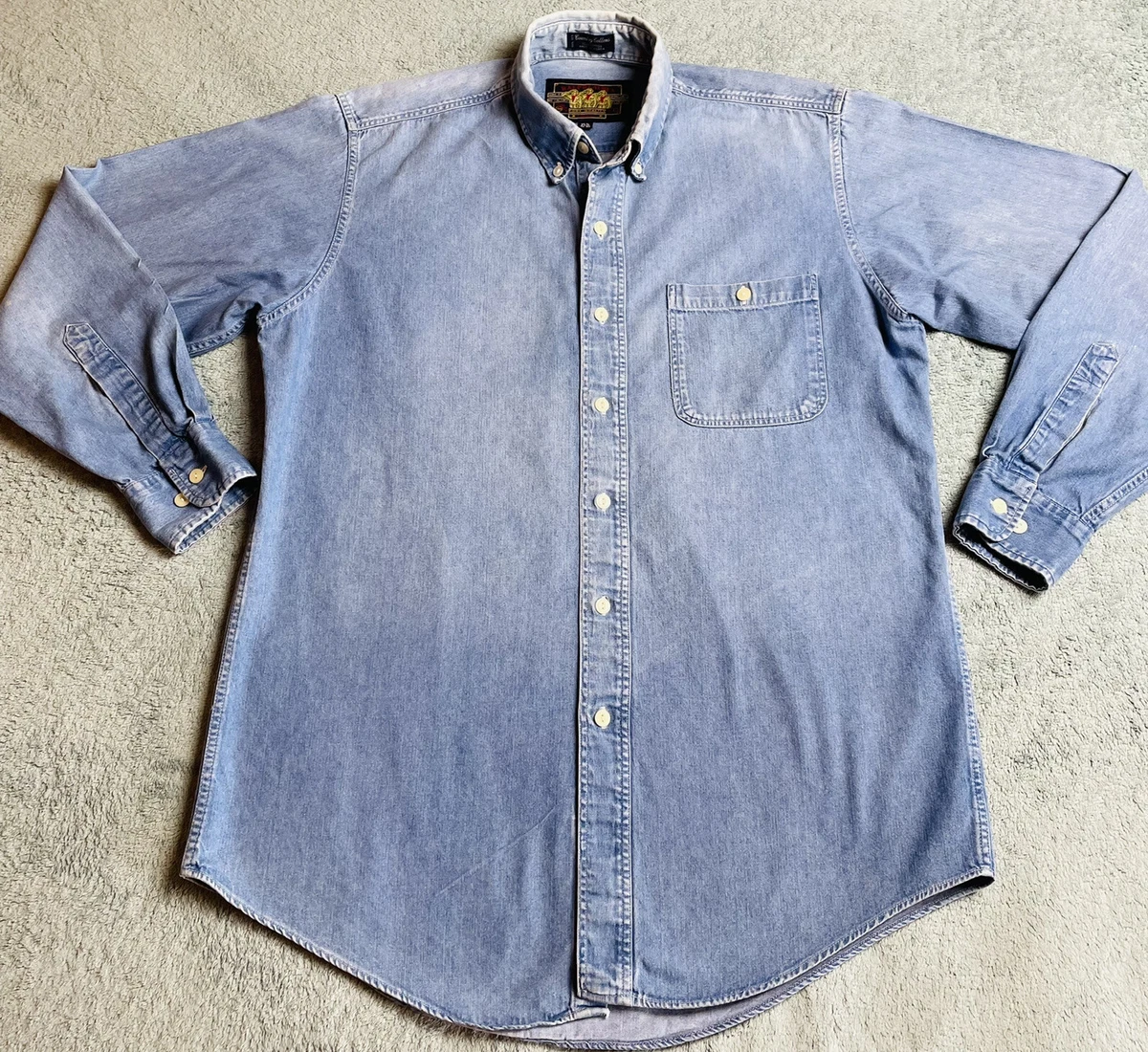 Ralph lauren denim shirt best sale vintage