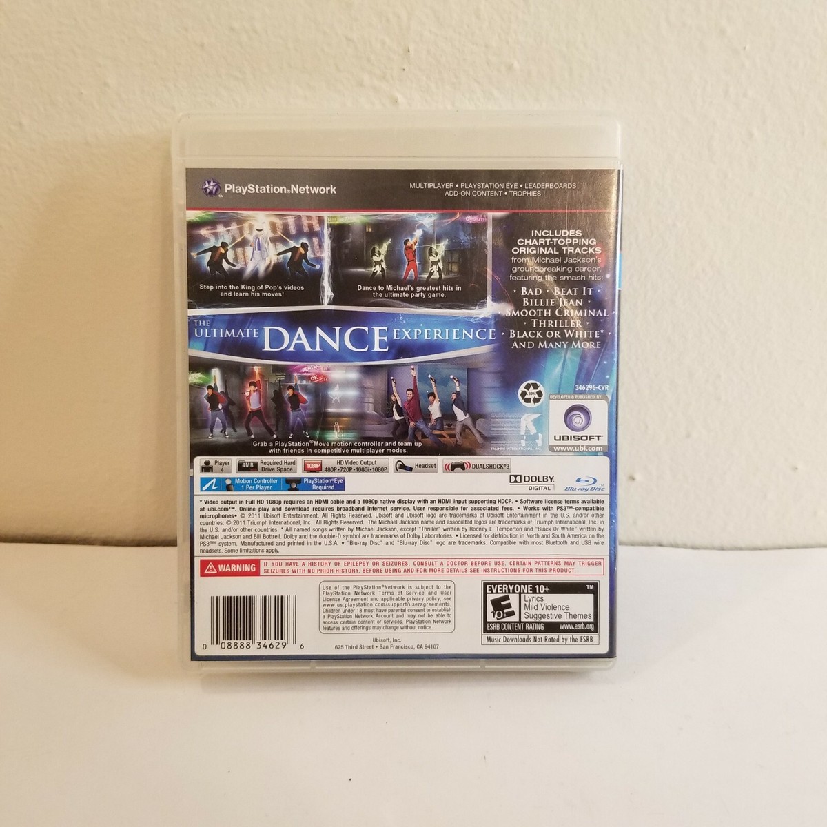 Michael Jackson: The Experience (Sony PlayStation 3 PS3