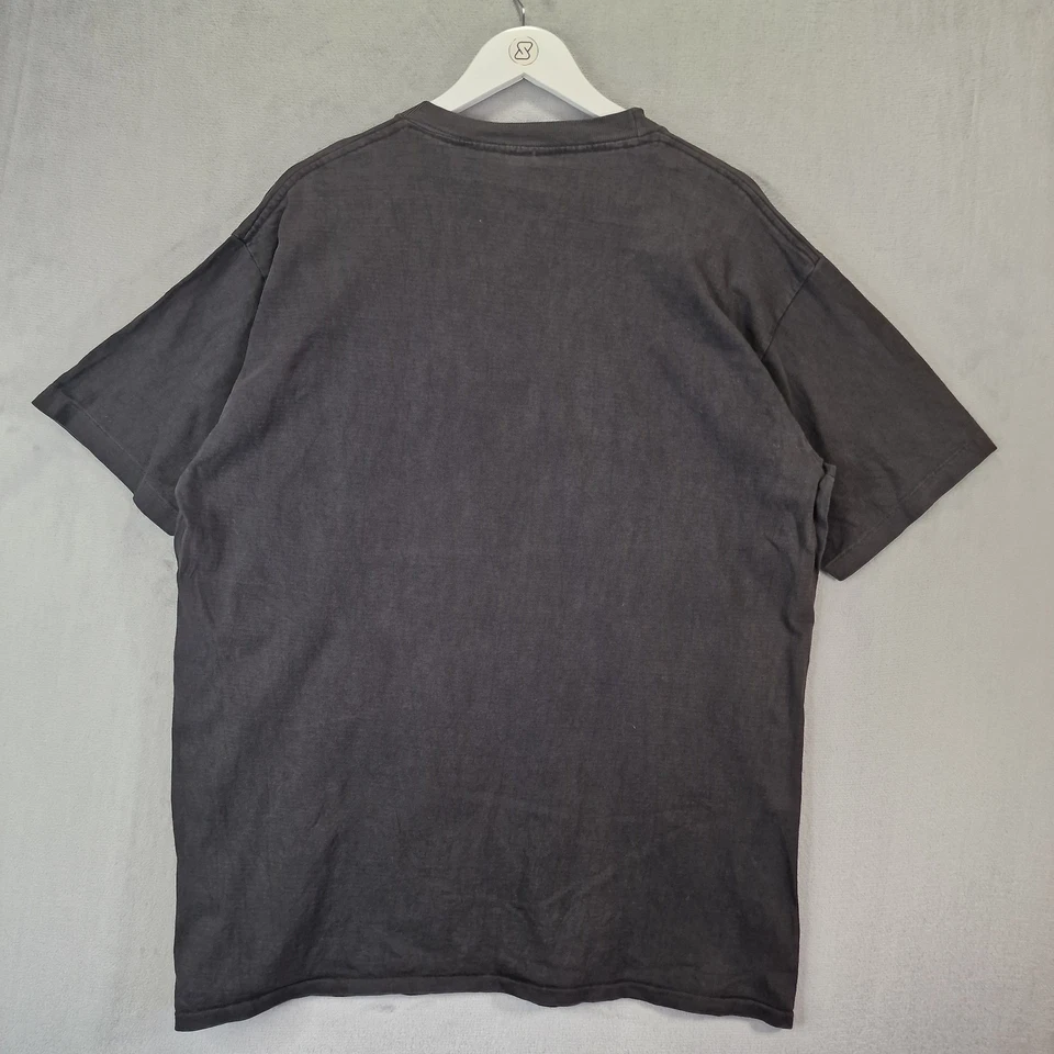 Винтажная мужская футболка Looney Tunes Taz 49Ers XL черная 1993 одинарный шов футболка - Изображение 2 из 4