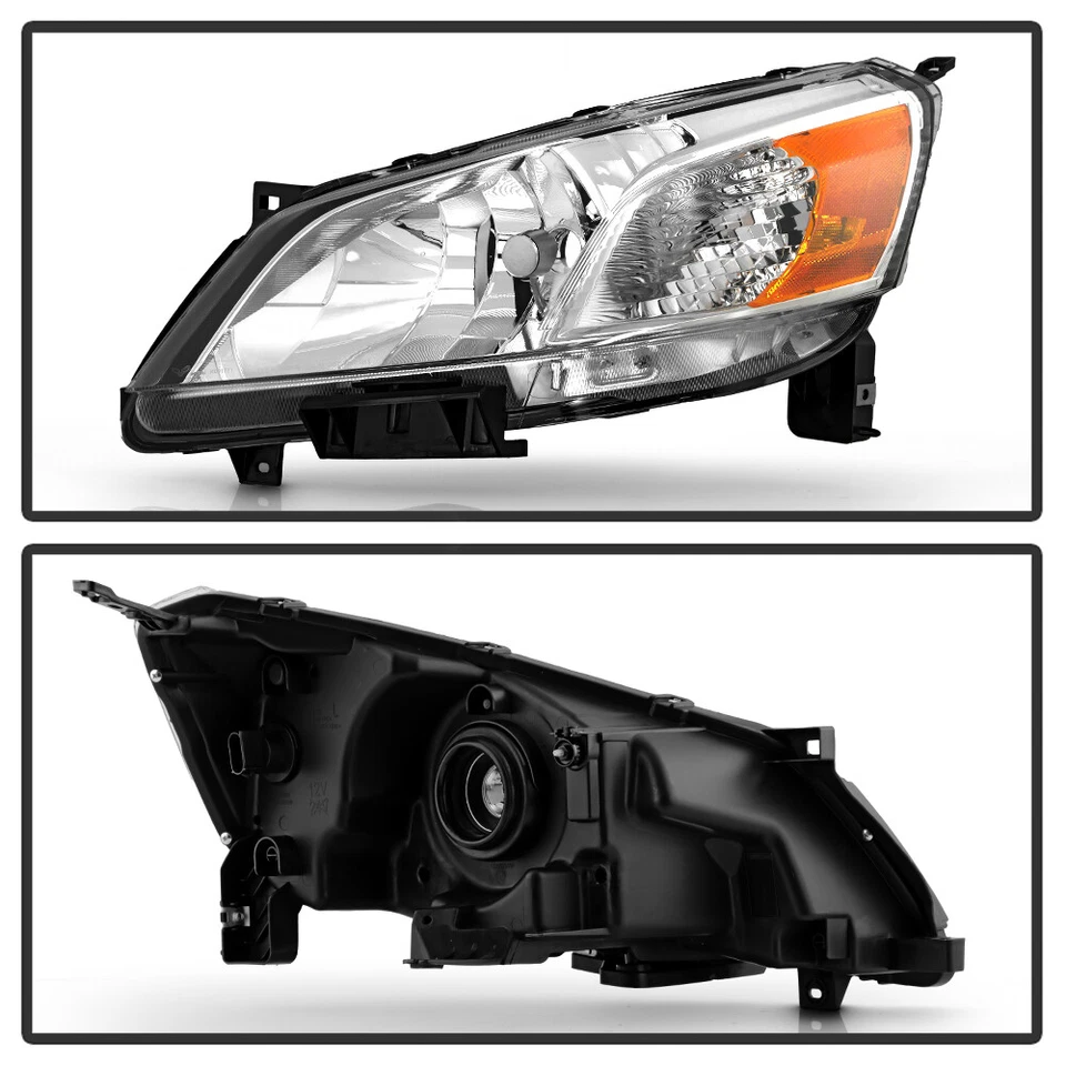 Faros cromados estilo fábrica izquierda+derecha para Nissan NV200 2013-2021 Foto 3 de 4